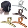 High-Quality Versatile Cross Claw Hair Clip – Stylish Large Ribbon Accessory