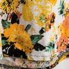 Men's Casual Stand Up Collar Abstract Painting Floral Print Shirt Summer New Short Sleeved Slim Fit Versatile Shirt