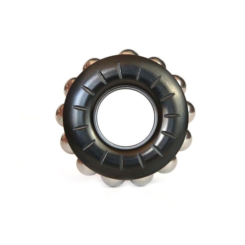 Metal Hand Fidget Spinner Ring Rotating Roller Spinning Top Tip Gyro Edc Relieve Stress Relief Reducing Toy Anti Anxiety Adults
