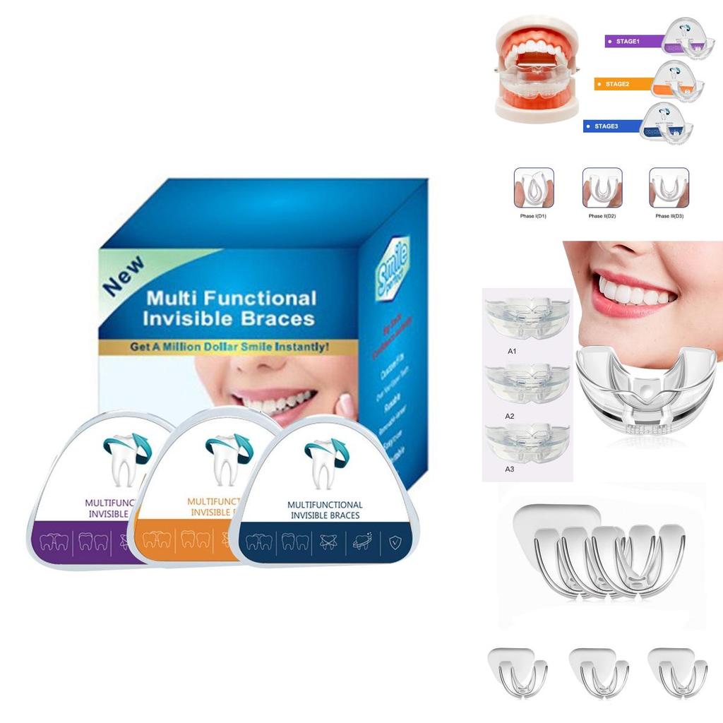 Vraťte svému úsměvu sebedůvěru se 3fázovým setem neviditelných zubních rovnátek