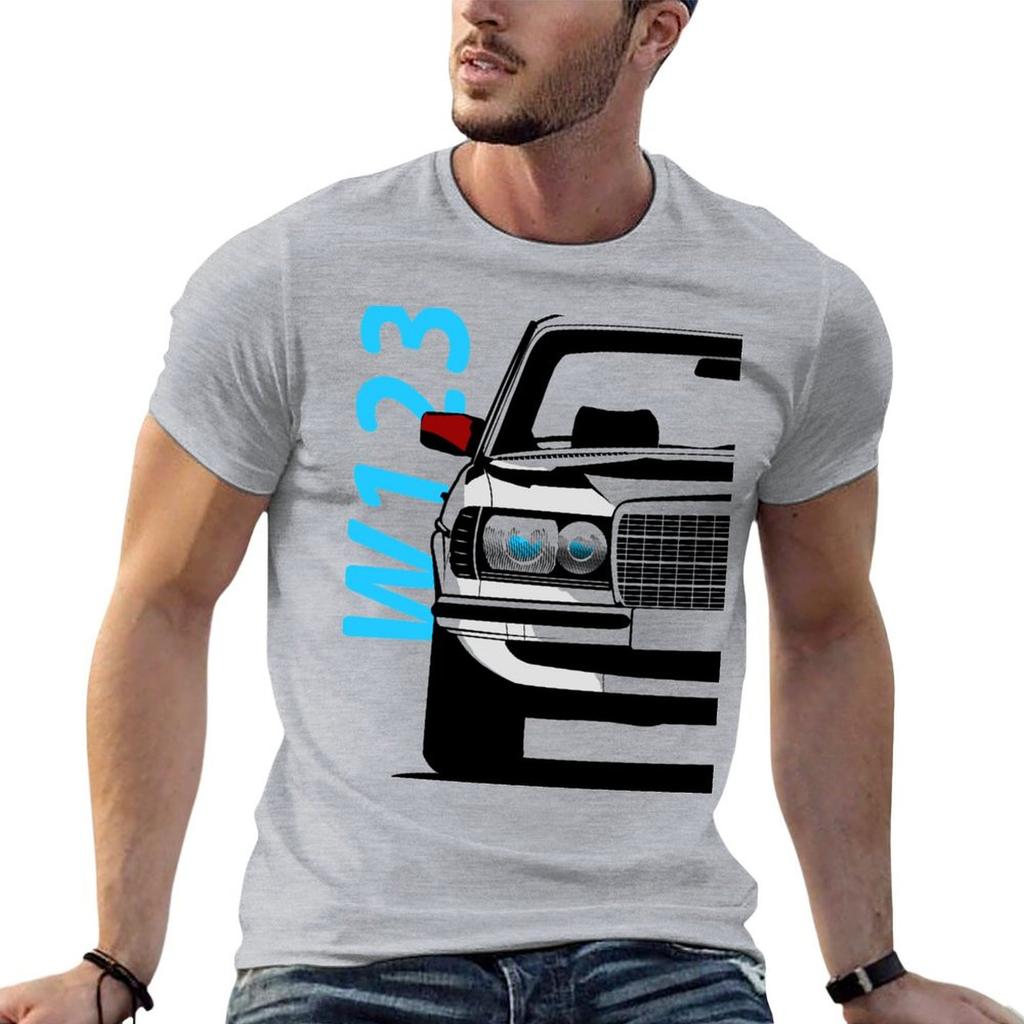 W123 1978 T-shirt sneldrogende shirts grafisch t-shirt T-shirt met korte mouwen mannen