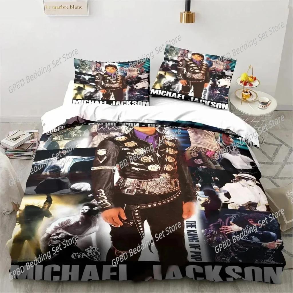 Comforter 3D Printing Michael Jackson Bedding Set Bedroom Soft Modern S Comefortable Kids And