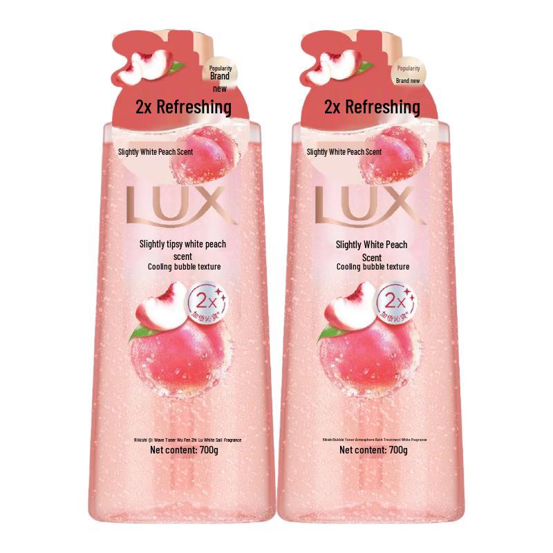 LUX White Peach Sparkling Perfume Shower Gel