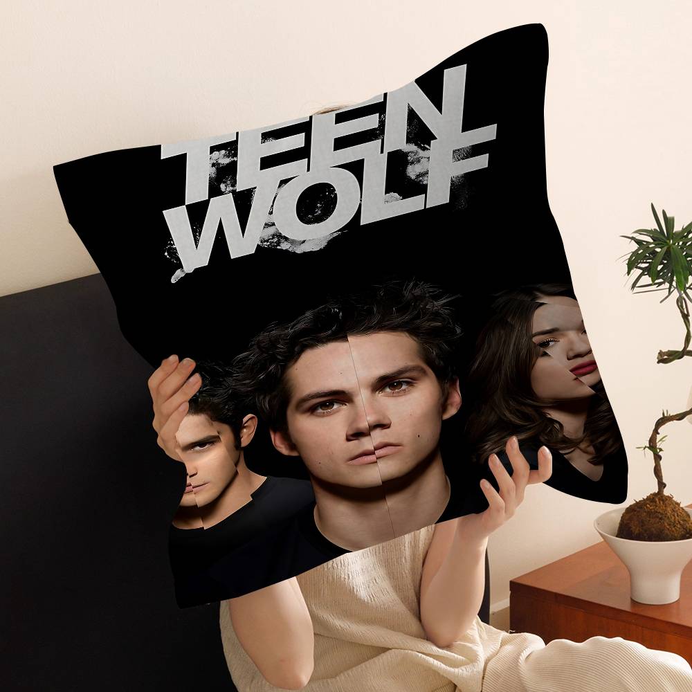 Series Tteen Wolf Cushion Cover Decorative Pillow Sofa Home Decor Case Pillow Cases