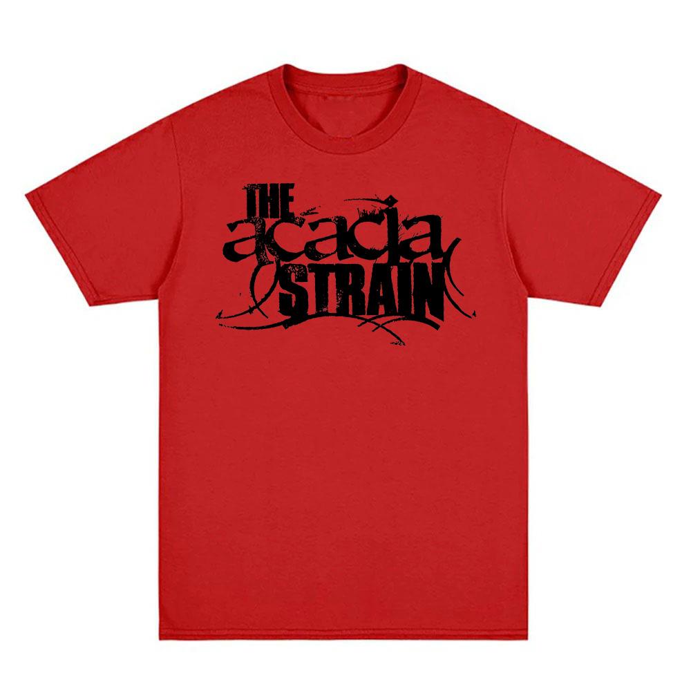 

The Acacia Strain Print T Shirt Street Hip-hop Rapper Short SleeveTees Top Summer 100%Cotton Tshirt Sudaderas Soft Comfortable Tees XXL красный