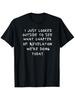This Fun Christian-themed T-shirt Features Humorous Bible Quotes Like 'I Just Looked Out the Window