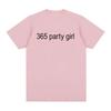 365 Party Girl Charli XCX Brat 360 Album T-Shirt Herren Damen Mode T-Shirt 100% Baumwolle Gemütliche Oversized T-Shirts