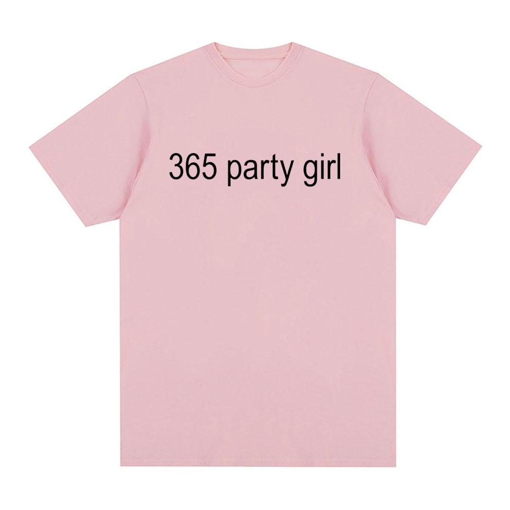 365 Party Girl Charli XCX Brat 360 Album T-Shirt Herren Damen Mode T-Shirt 100% Baumwolle Gemütliche Oversized T-Shirts