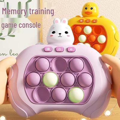 Популярна гра «Вдари крота» для дітей з швидким натисканням: Іграшка для тренування логіки та концентрації «Натисни та вистрибни»