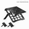 Adjustable Desktop Laptop Stand with Cooling Base