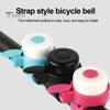 Labor-saving Bike Bell Classic Bicycle with Clear Loud Sound Simple Round Pipe Installation Universal Fit Compact Size Children Handlebar