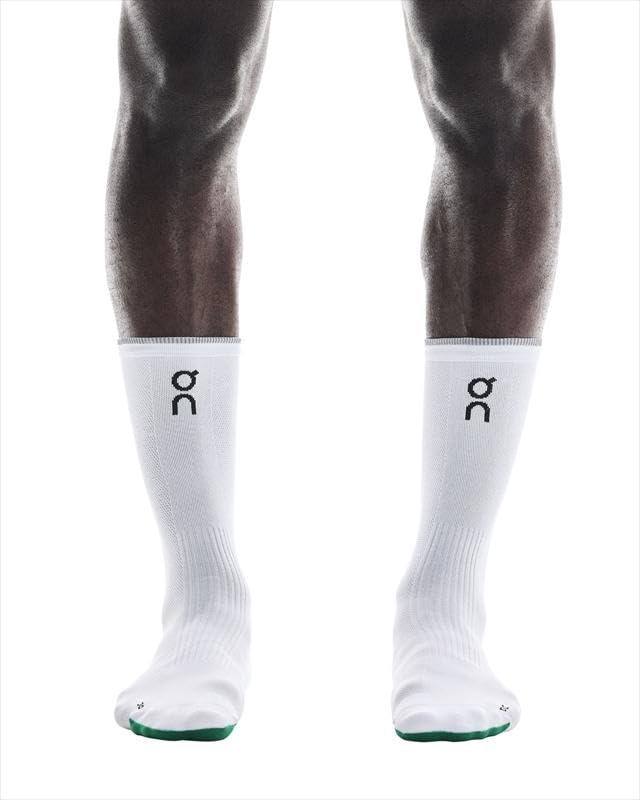 On Elite Run Sock High White Ivory Unisex W 7-8.5