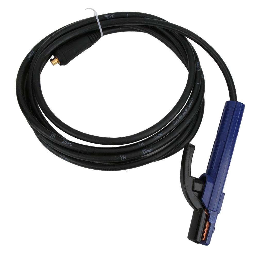 300A Electrode Holder Welding Rod Stick Clamp with 25mm2 4m Cable for MMA ARC Welder