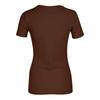 Ladies Slim Bottom T-shirt Fashion Casual Colour Round Neck Pullover Short Sleeve Top