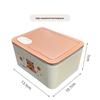 JIESITONG Cartoon Insulated 304 Stainless Steel Lunch Box