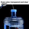 Emergency Water Tank Reusable Jug with Easy Grip Handle Clear PET Refillable Storage Bucket Bottle Portable Container for Home Office And