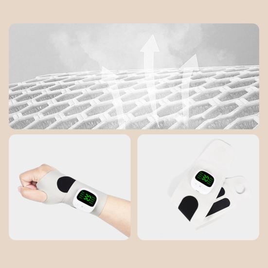 EMS Tendonitis Massage Wrist Brace Finger Support with Adjustable Hand Pulse Therapy Wrist Pain Relief Brace
