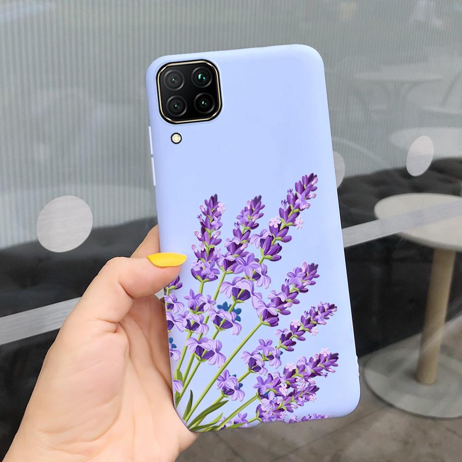 For Huawei P40 Lite Case Silicone Cute Cover Cases For Huawei P40 Lite E Cover Fundas P40Lite P 40 P40 Lite E TPU Coque Bumper