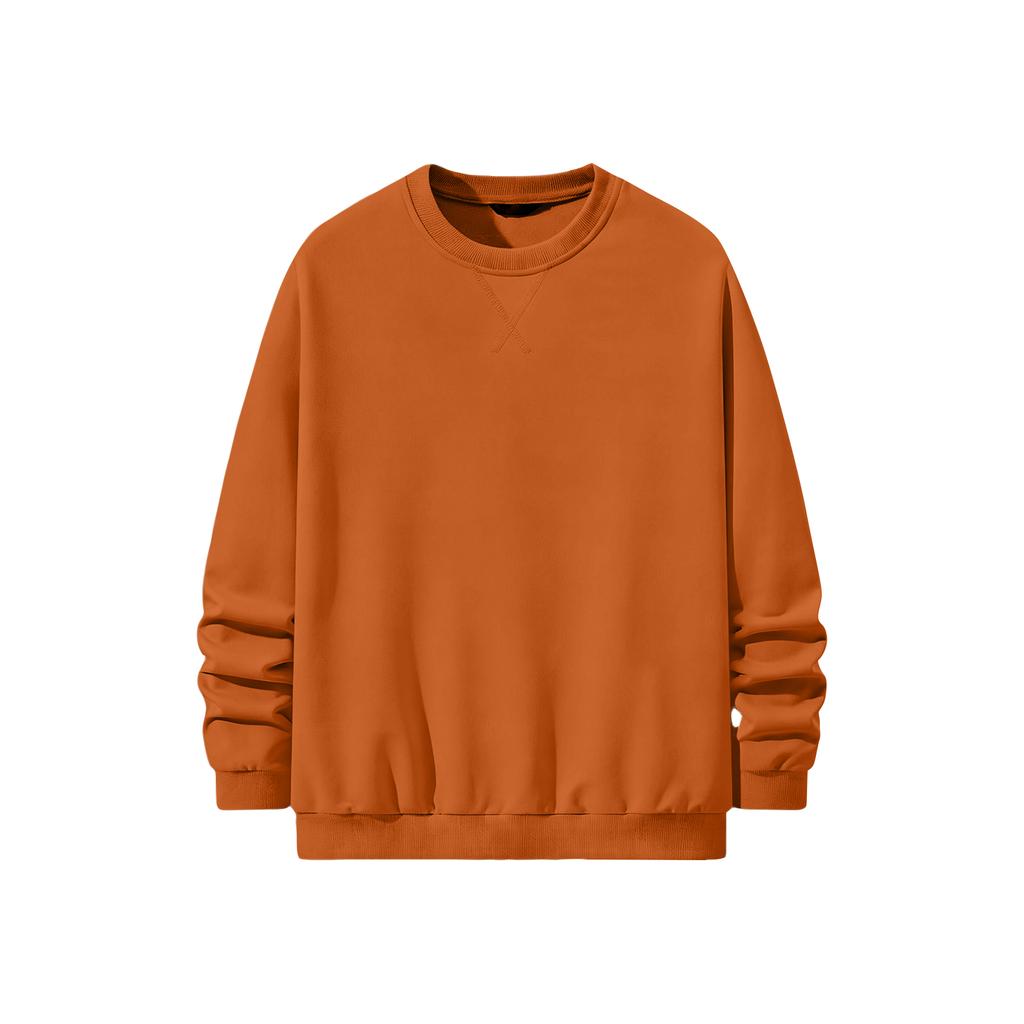 Herren Casual Sport Hoodie Rundhals Langarm Top