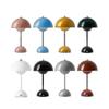 (blau) Tischlampe, Augenfreundliche LED-Blumentopf-Tischlampe, Tragbar für die Schule