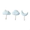 3 Pack Wall Hooks for Key And Bag Storage, Ideal Kids Room Coats