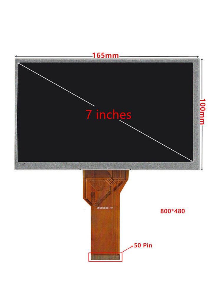 AT070TN94 Industrial LCD Display with Resistive Touchscreen for Vehicle Navigation