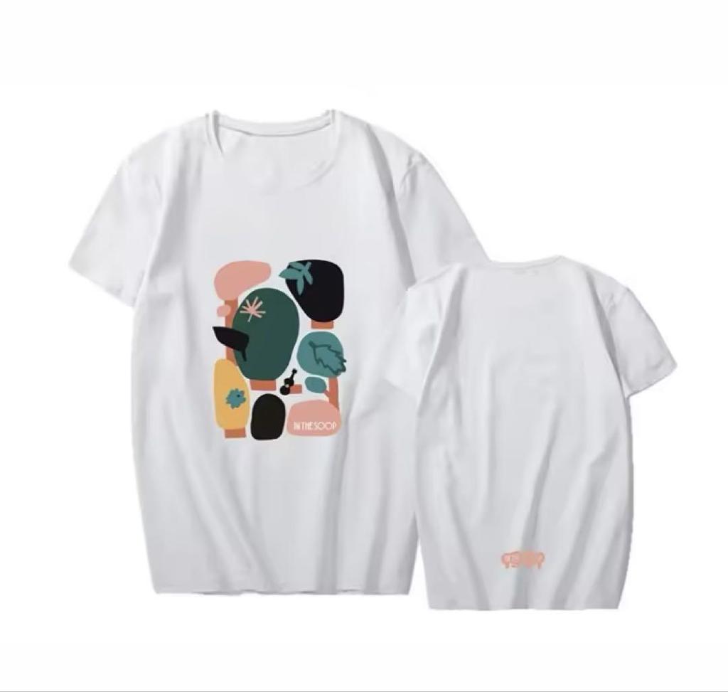 [USED] BTS Song Minsoo T-shirt white J-HOPE SUGA JIMIN