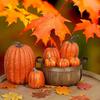 Halloween Artificial Pumpkin Model Simulated Pumpkin Decoration Garden Yard Table Halloween Party Thanksgiving Home Decor