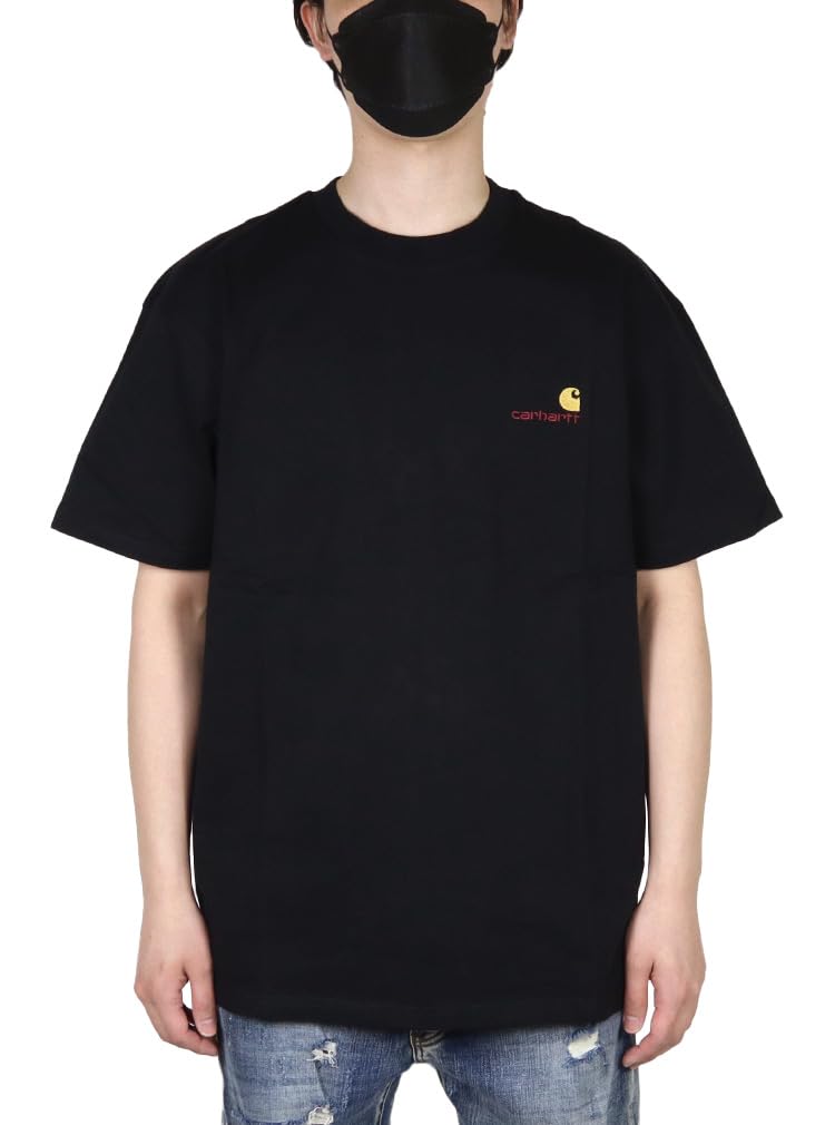 Carhartt WIP Short Sleeve Size 152 Men's T-Shirt, XL, Black, [Product Code]