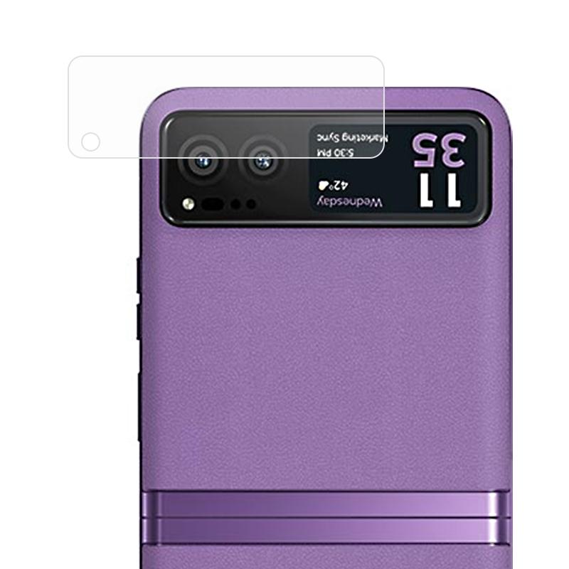 

For Motorola Razr 40 5G HD Clear Back Rear Camera Lens Protector Soda-lime Glass Ultra Slim Lens Film Type A