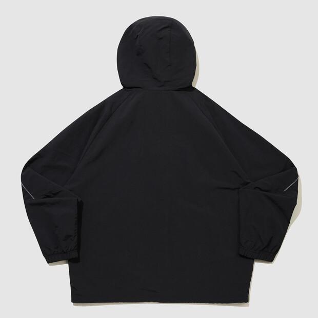 Umbro Hbl Engineered Crew Hooded Anorak Black (Uq323Cwt97) (B Type)