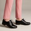Clarks Oxford Genuine Humble Black cm Shoes, Leather, Oak, Women's, Leather, 23.5