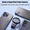52/67Mm Clip On Phone Cpl Lens Filter Anti Glare Enhanced Color Saturation For Outdoor Landscape Photography Vlog Shooting