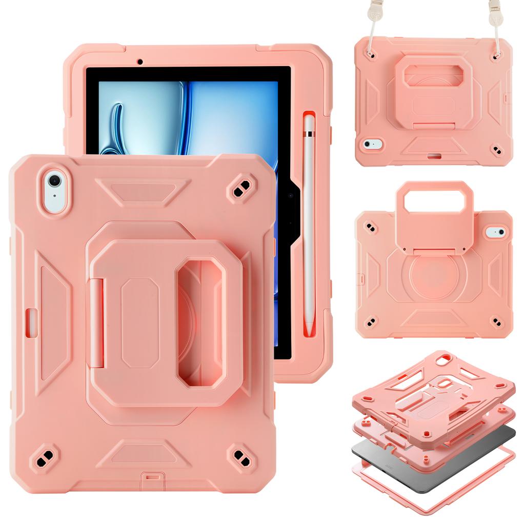 Case for IPad A19 A16 10th 11th 12th 7th 8th 9th 10.2 Pro 11 2024 2025 Air 11 M2 M3 Air 5 4 Shockproof Stand Kids Safe Cover