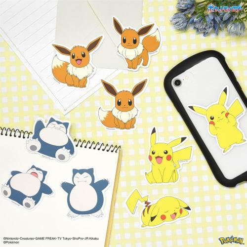 Gourmandies Pokemon Mobile Sticker Snorlax POKE-840D