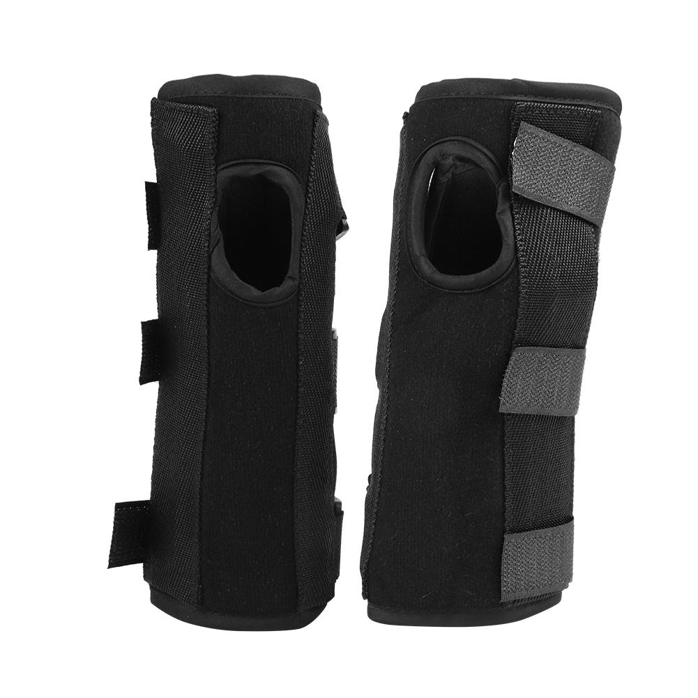 1Pair Splint Carpal Bracer Two Wrist Brace Strap Bar Wrist Fixed Belt for Sprain Forearm L Size