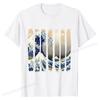 T-Shirt, Edo Japan Hokusai, Great Wave off Kanagawa, Tsunami Wholesale Camisa T Shirt Cotton Tops T Shirt for Male Summer