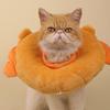 Lovely Pet Recovery Collar Protective Cone For Dog Cats After Surgical Adjusting Neck Size Plush Collar Prevent Licking