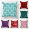 Christmas Series Pillowcases Sofas Cushion Covers  Home Decor Can Be Customized for Holiday Celebrations 40x40 50x50 60x60 35x35