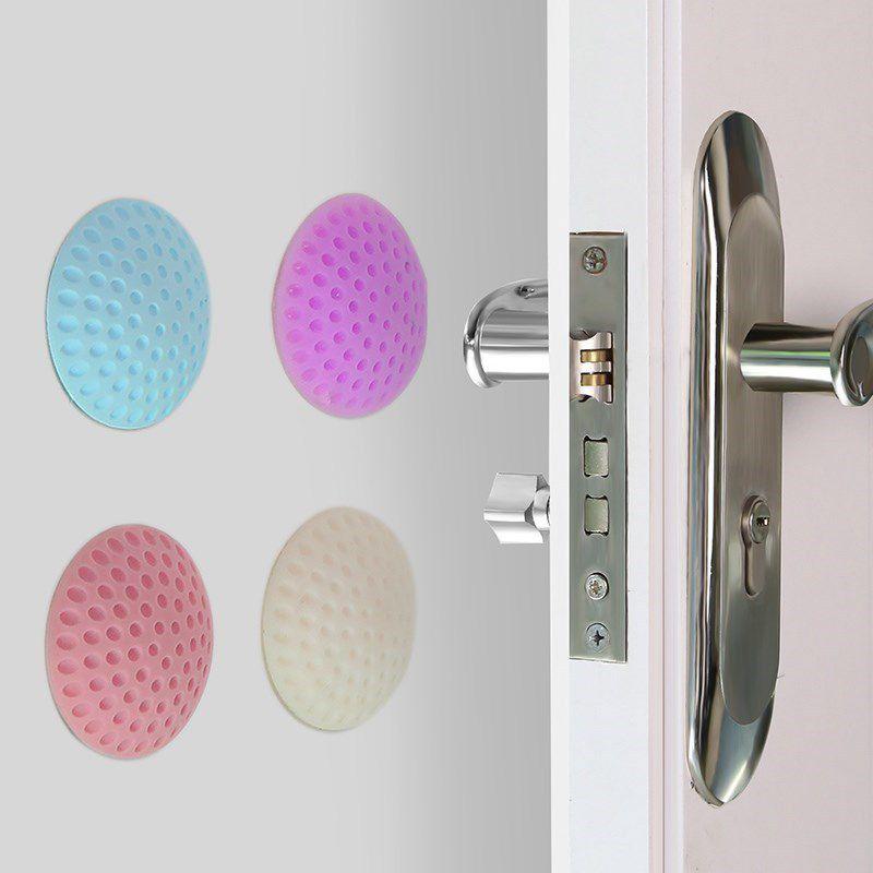 Self-adhesive Door Stopper And Wall Protector Pad For Doorknob Damage Prevention
