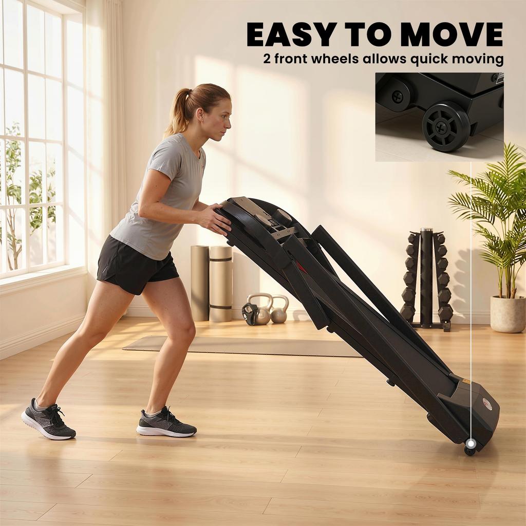 Treadmill Electric Motorised Running Machine W/ LED Display