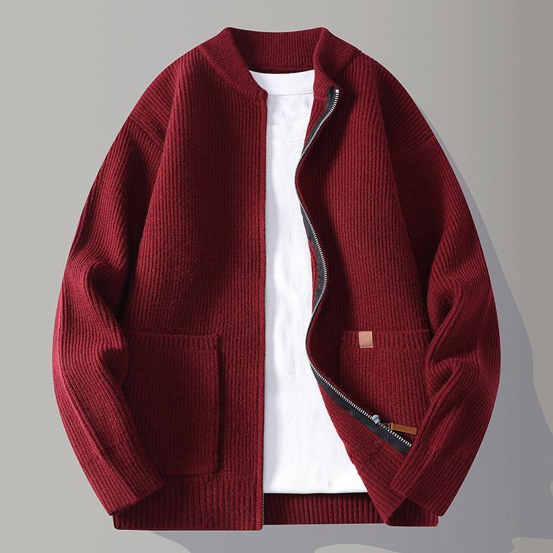 2025 A/W Casual Men's Sweater Cardigan - New Southeast Asia Style
