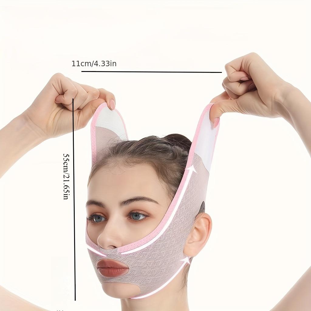 2PCS Sleeping Face Slimming Bandage Relaxing and Lifting Face Bandage Chin Weight Loss Machine