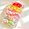 Cub de Gheață Fructe Kawaii Transparent Squishy Jucărie Senzorială pentru Ameliorarea Stresului Copii Adulți Petrecere Surpriză de Ziua de Naștere Decor Birou Cadou