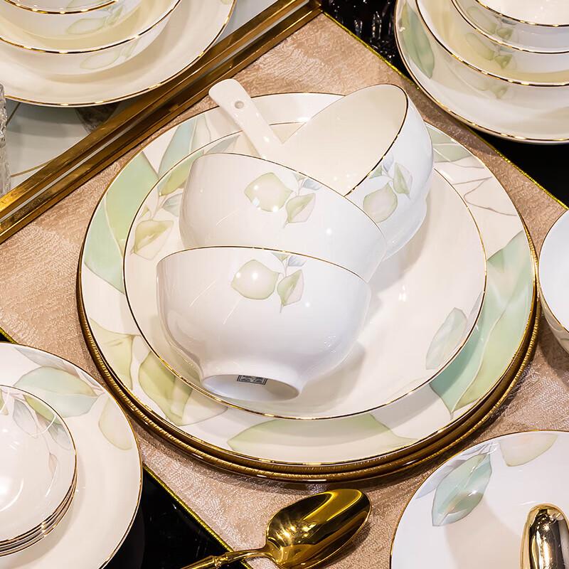 Jingdezhen Frühlings-Thema Keramik Geschirr Set