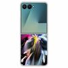 Marble Case For Samsung Z Flip7 Transparent Hard PC Plastic Cover Shockproof Coque for Samsung Galaxy Z Flip 7 5G Funda Zflip7