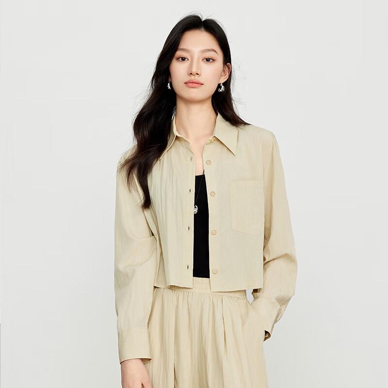 JOY SPEAKER Women's Spring Lapel Jacket & Casual Pants Set