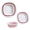 New Travel Big Washbasin Folding Washbasin Portable Household Compression Basin For Student Dormitory Bathroom Accessories