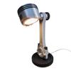 Steampunk Tischlampe Vintage Industrieller Stil Motor Cooles Nachtlicht Mechanische Nachttischlampe für Café Bar Zuhause Schreibtisch Dekoration