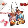 Cute Grandpa and Grandma Cartoon Apron Breakfast Theme Kitchen Cooking Bib Funny Elderly Couple Pattern Multiple Sizes Available